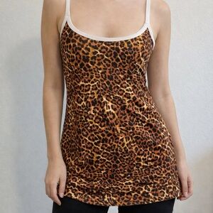 Leopard Print Mini Dress – Extra Short Fit
